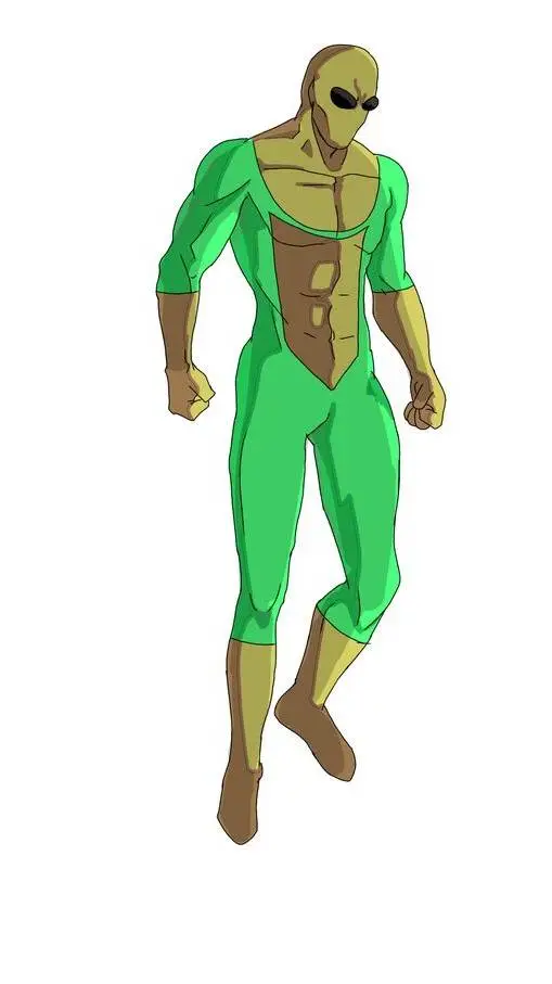 ai character: mint mark background