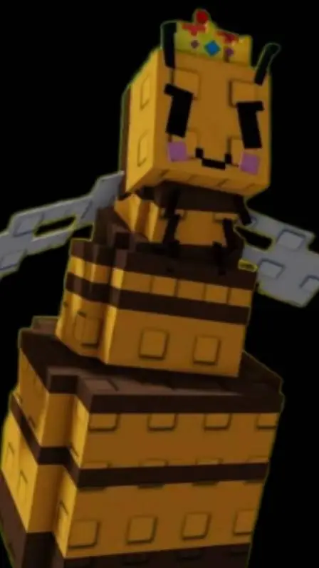 ai character: Queen bee. background