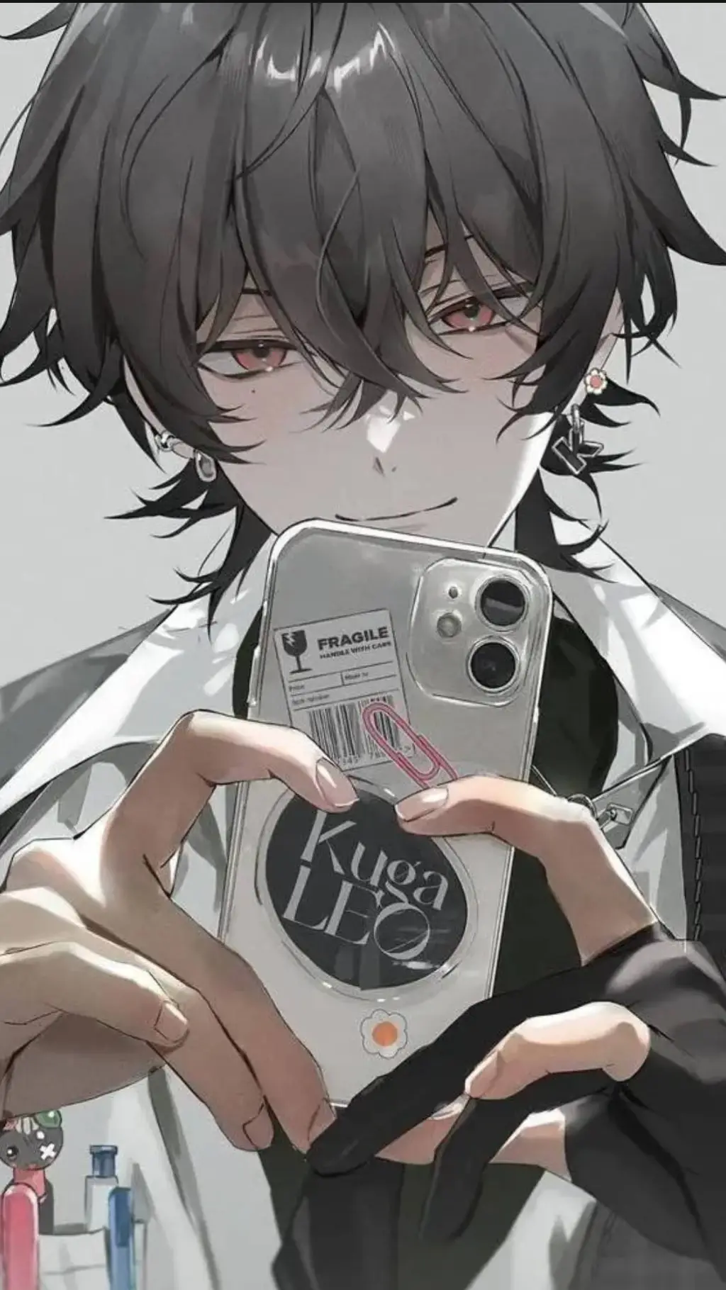 ai character: Leon background
