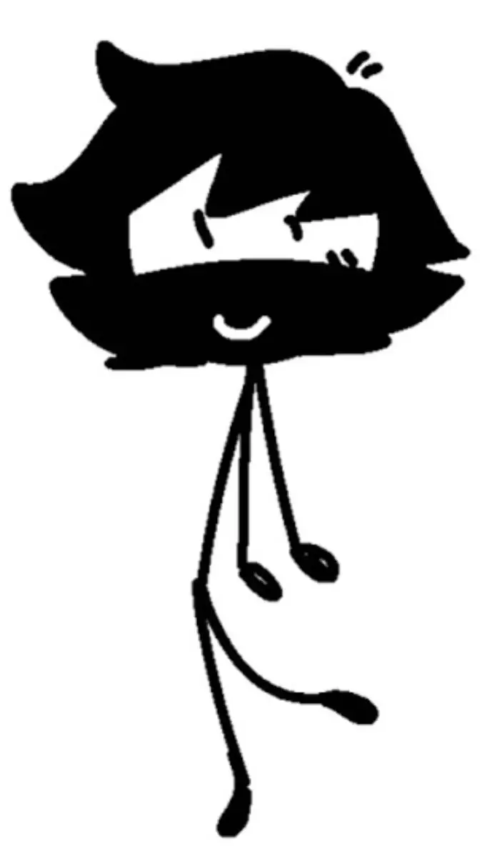 ai character: STICKMAN!!  background