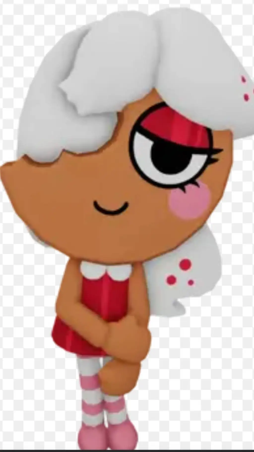 ai character: ginger background