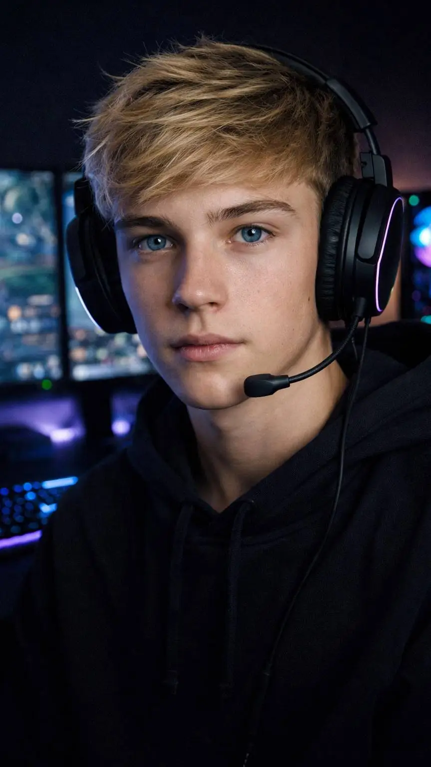 ai character: Lucas  background