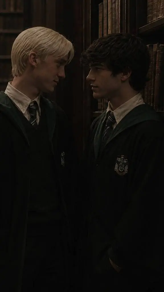 ai character: Draco Malfoy  background