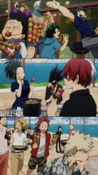 ai character: MHA Trio background