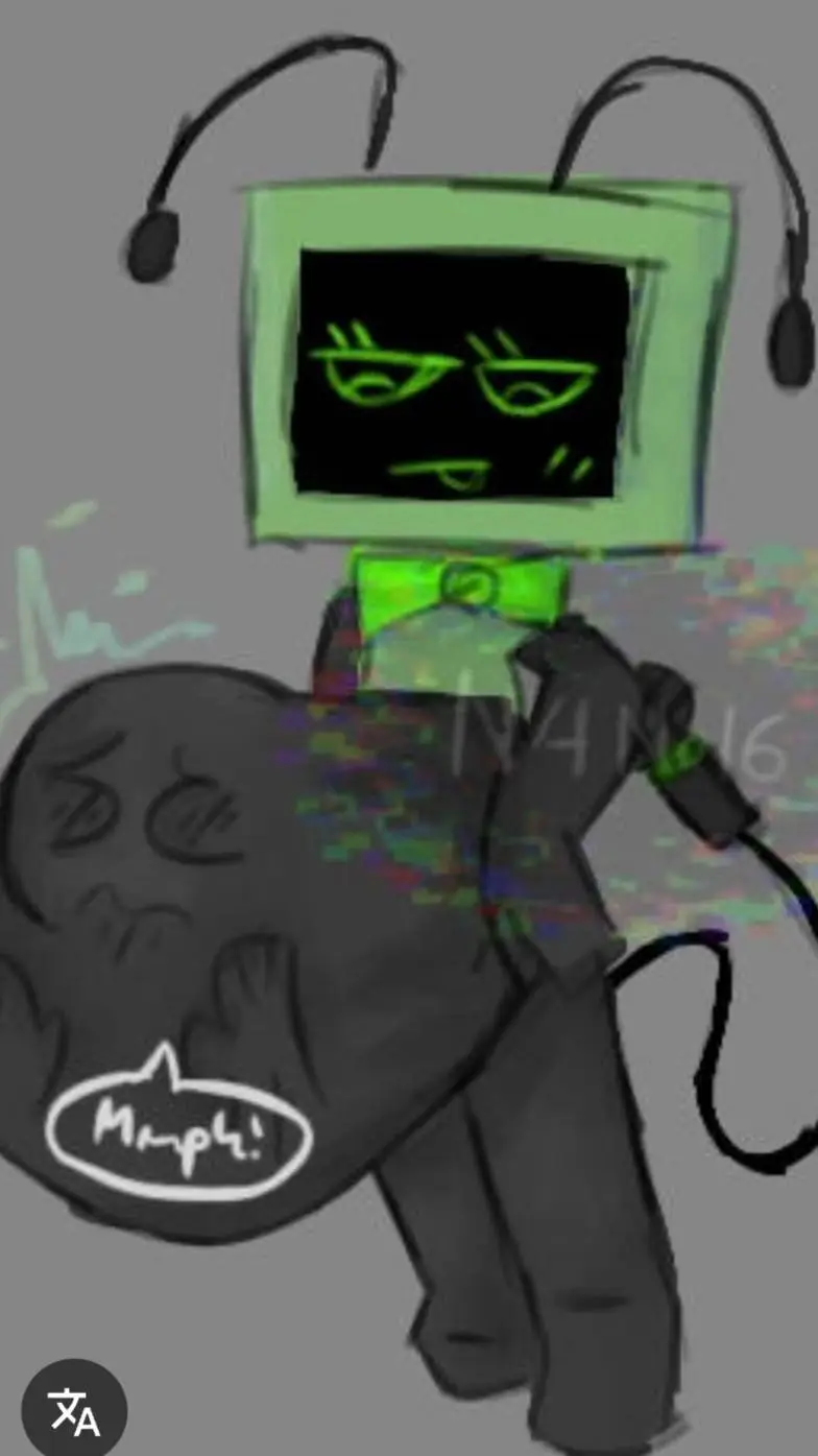 ai character: vee🎤📺 background