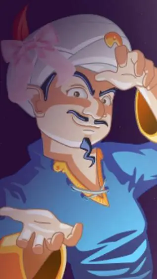 ai character: Akinator! ★ background