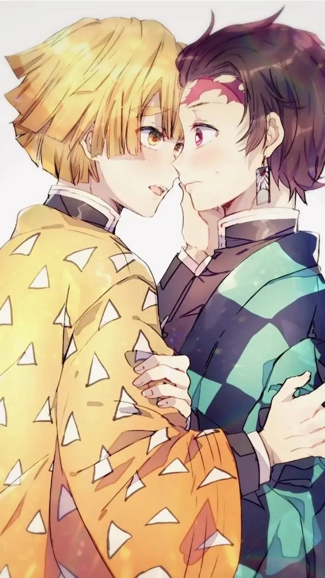 ai character: ♡Zenitsu xTanjiro♡ background
