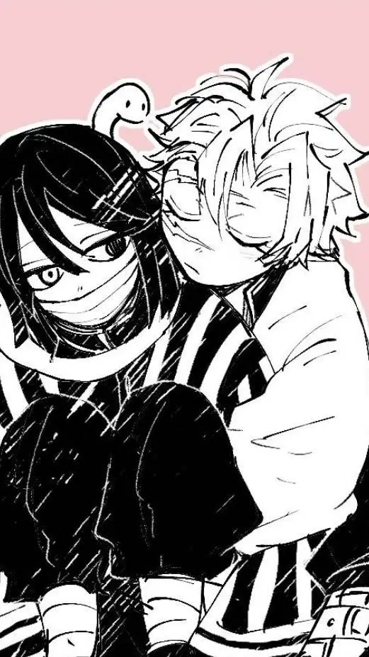 ai character: ☆Obanai x Sanemi♡ background