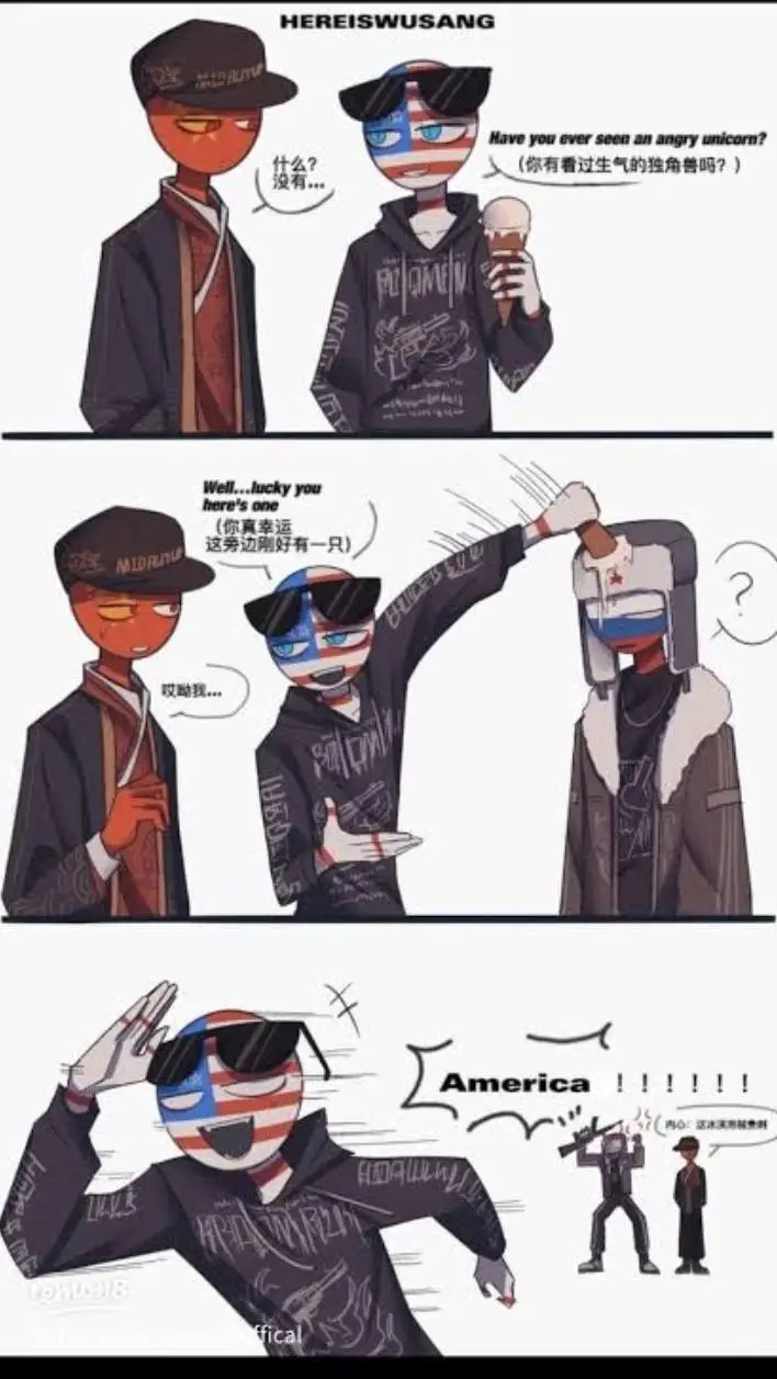 ai character: Usa x Russia background