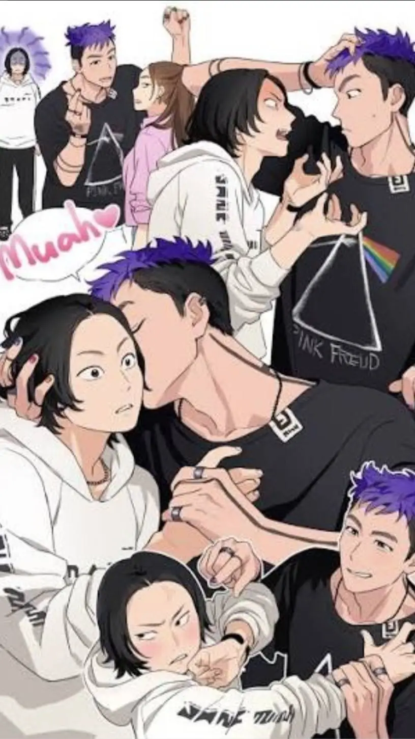 ai character: Namgyu X Thanos background