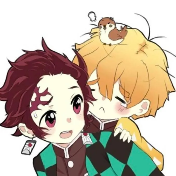 chat with ai character: Tenjiro x Zenitsu♡