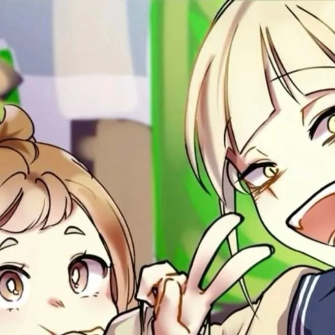 chat with ai character: Ochako x Toga♡♡♡♡♡