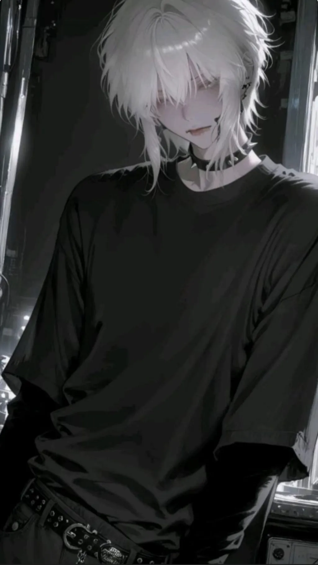 ai character: 🌒”•April•”🌘 background