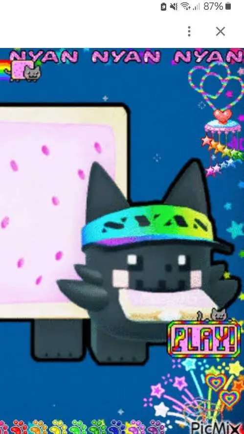 ai character: nyan cat elliot background