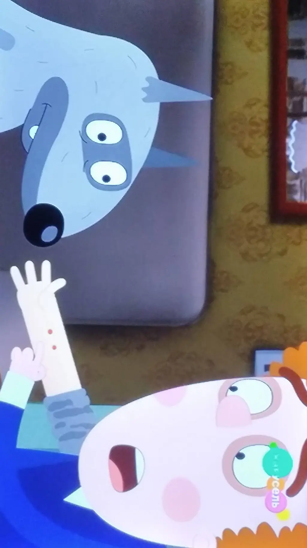 ai character: Петя, волк background