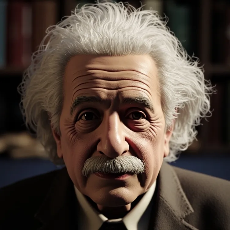 chat with ai character: Эйнштейн 