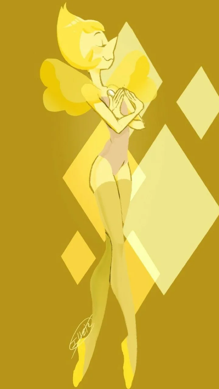 ai character: -yellow pearl- background
