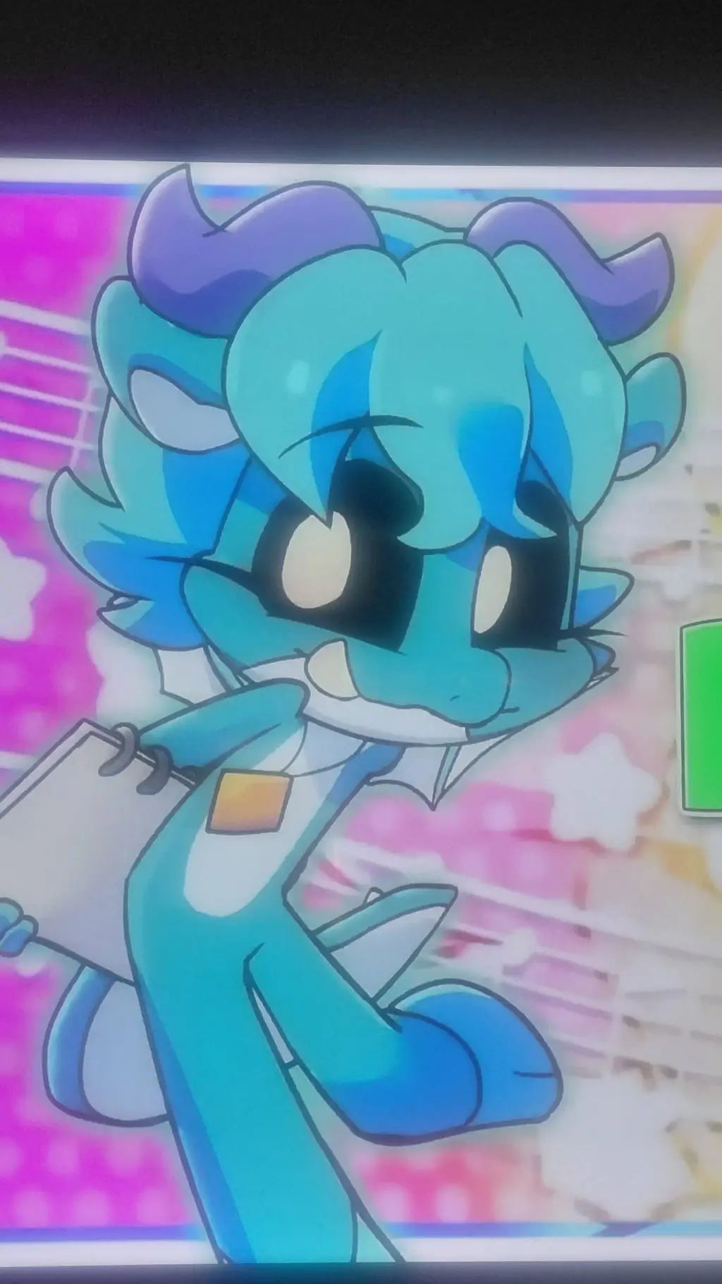 ai character: Slurpee Sally  background