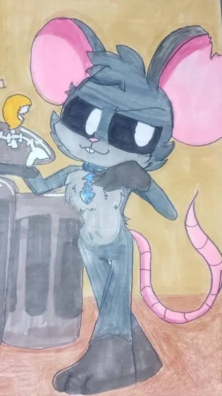 ai character: Toullie  background