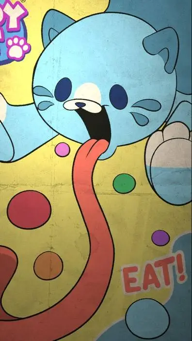 ai character: Candy Cat  background