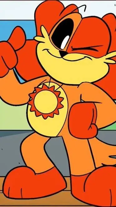 ai character: DogDay  background