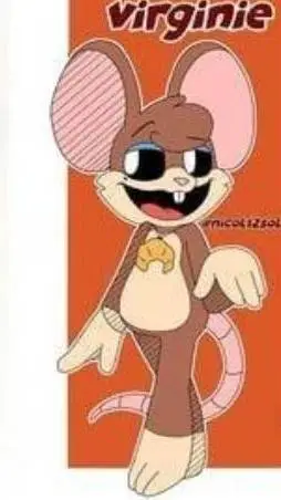 ai character: Virginie  background