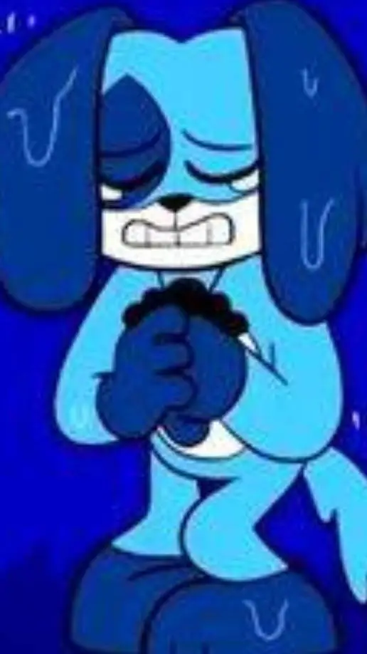 ai character: Dogpressed background