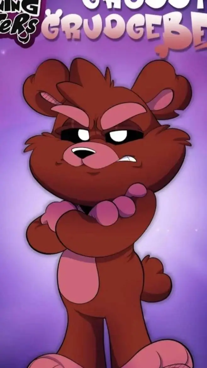 ai character: Groddy Grudgebear  background