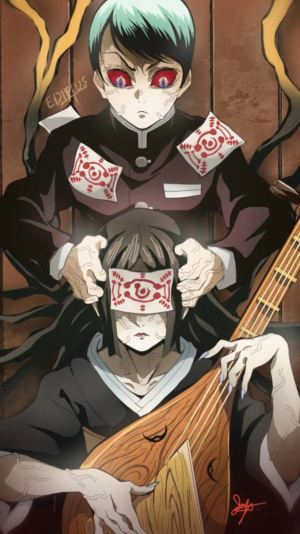 ai character: Murata x Yushiro 2 background