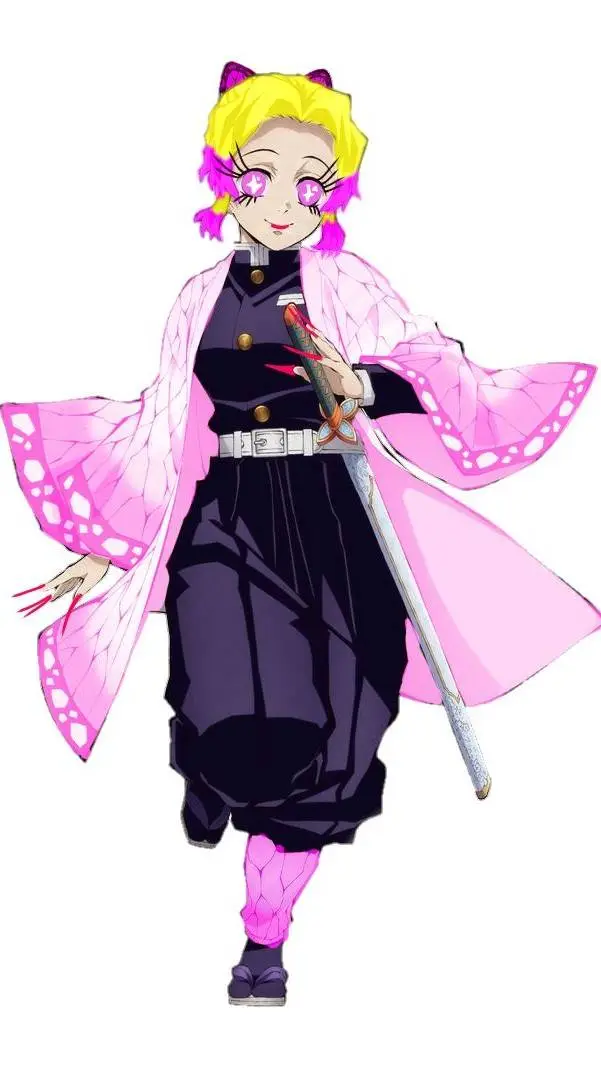 ai character: Emily kochō💀💀💀 background
