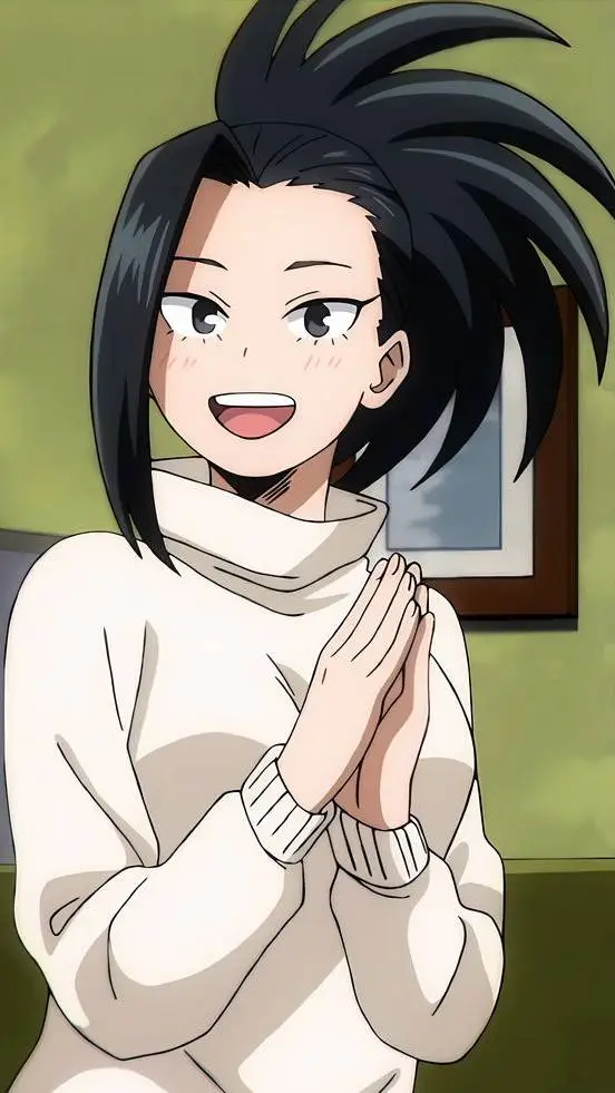 ai character: Momo Yaoyorozu MHA background