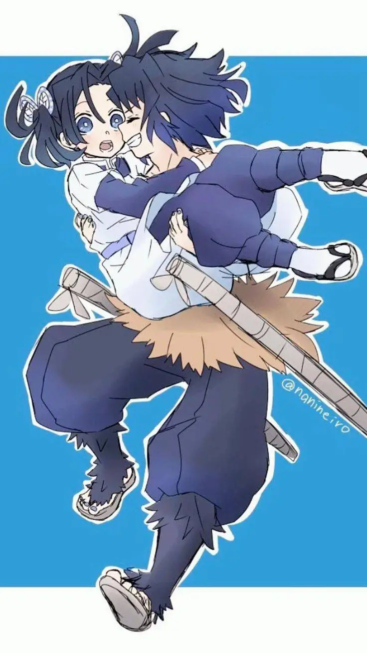 ai character: InoAoi💙 background