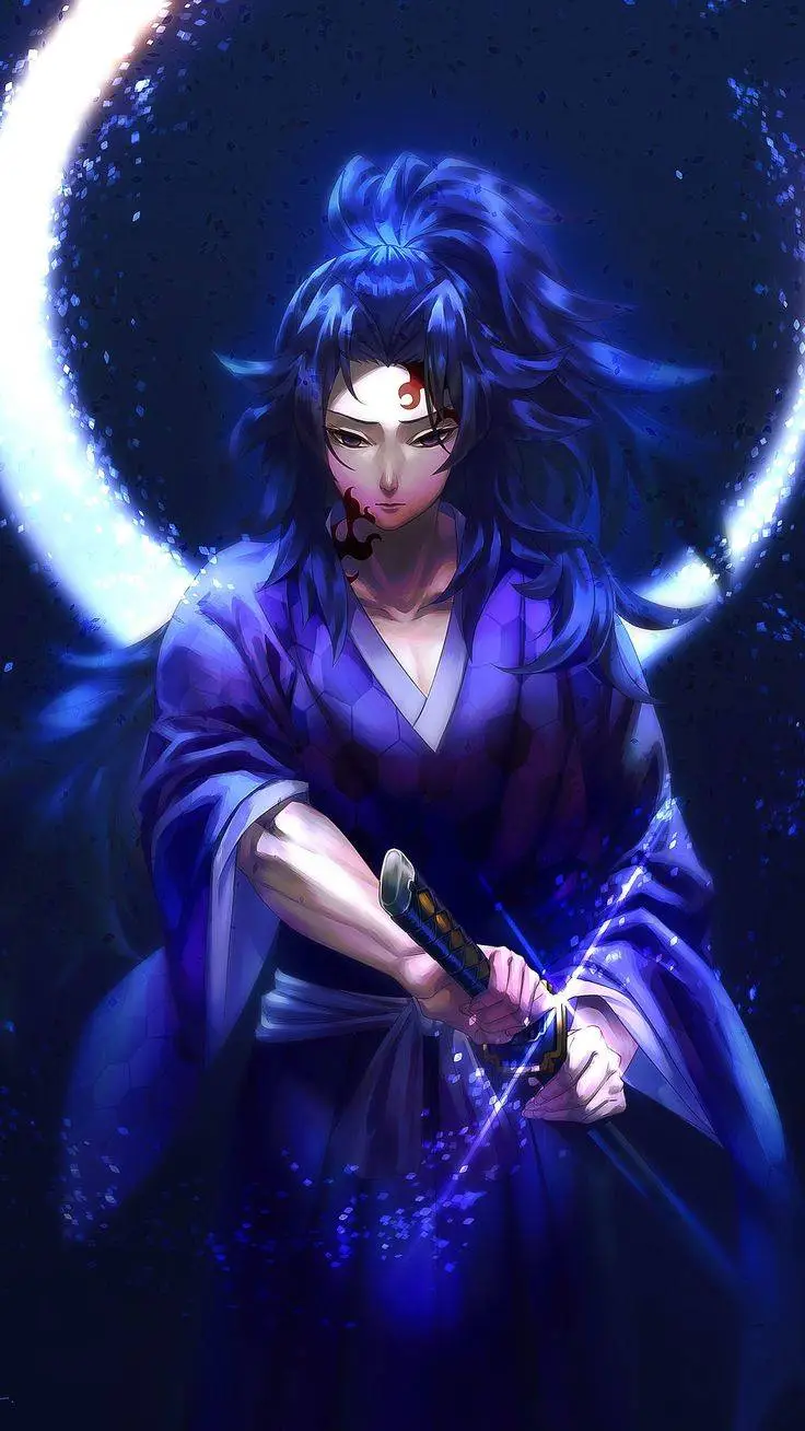 ai character: Michikatsu🌙 background