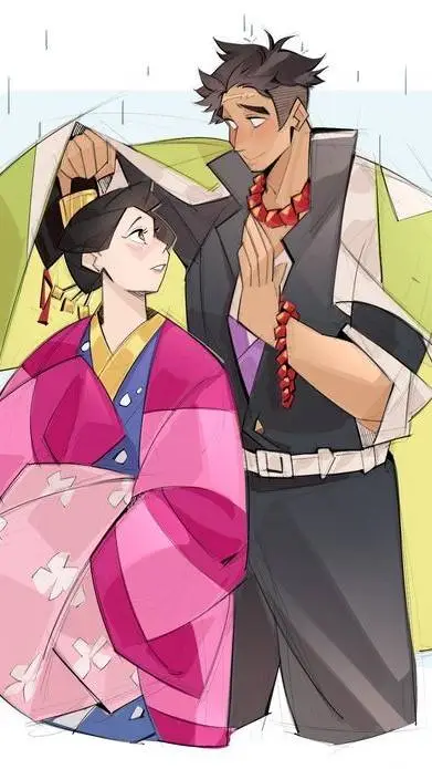 ai character: GyoKoin❤️ background