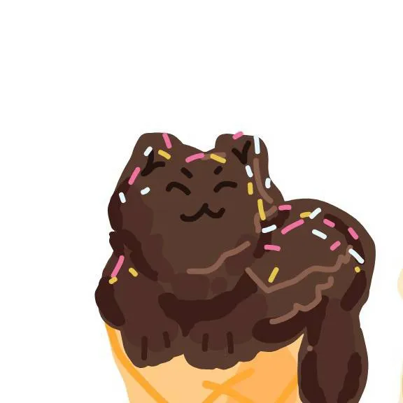 chat with ai character: chocolate kitty