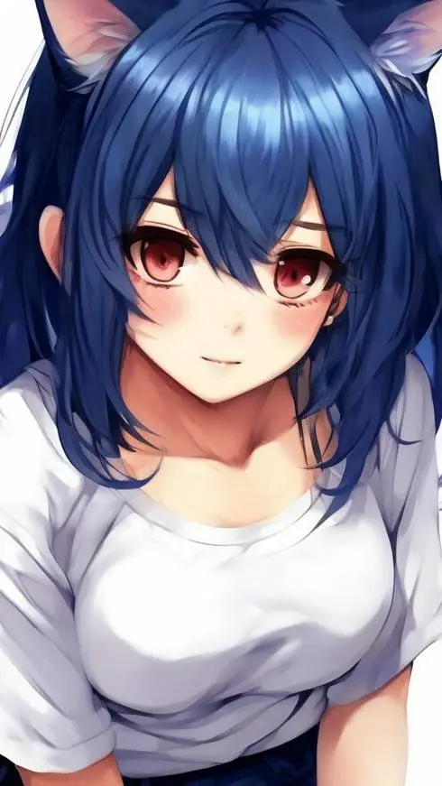 ai character: Неко-Тян background