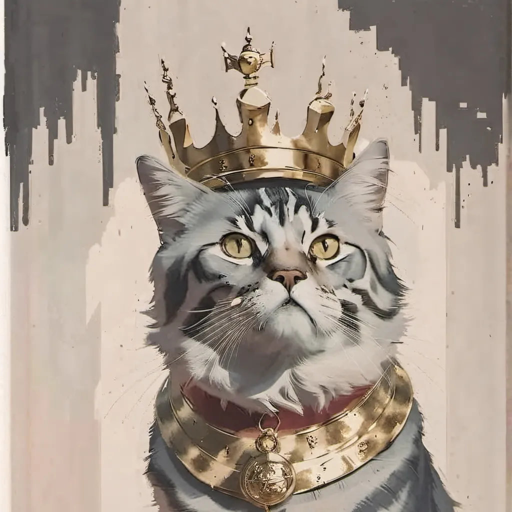chat with ai character:  king of cats
