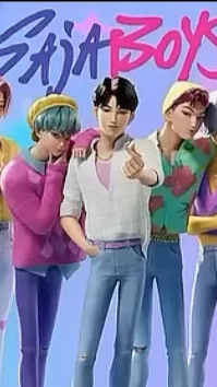 ai character: Saja boys background