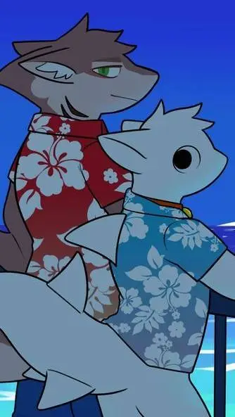 ai character: Axel  background