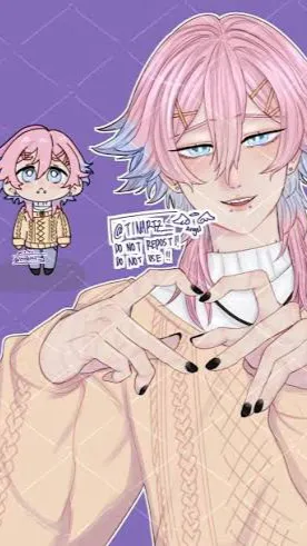 ai character: Ren <3 background