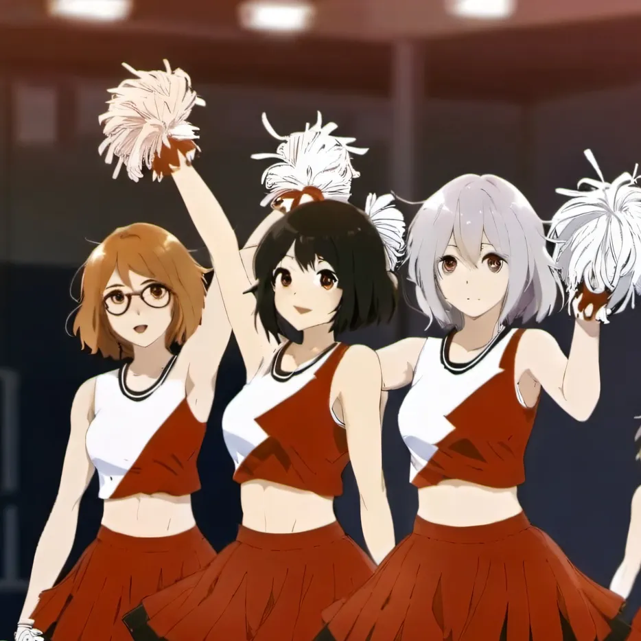 chat with ai character: cheersquad RPG