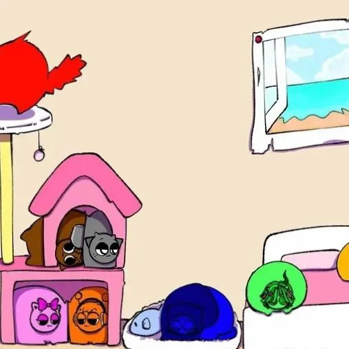 chat with ai character: sprunky cats