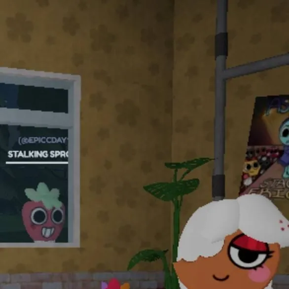 chat with ai character: strawberry cookie 
