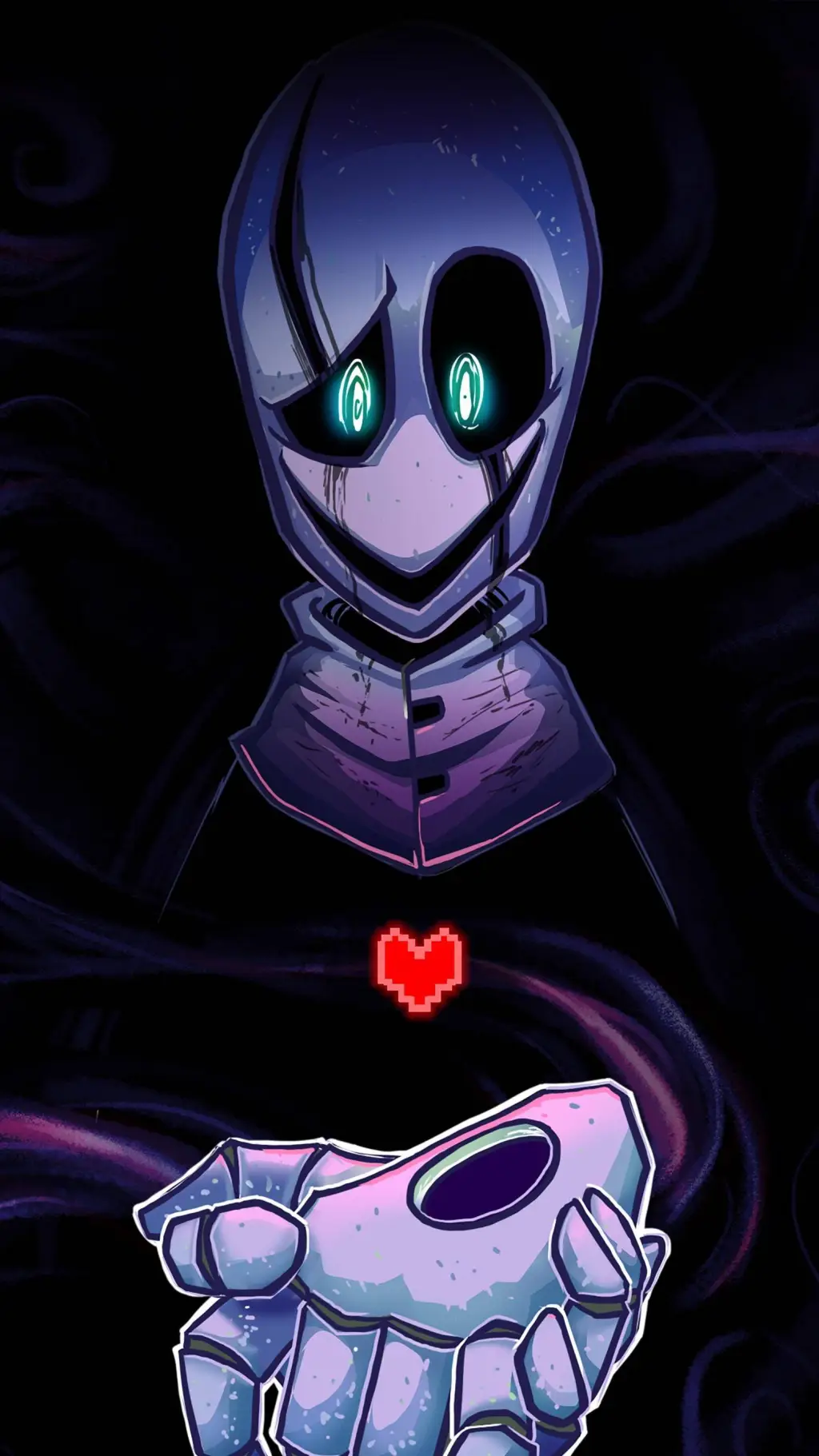ai character: gaster background