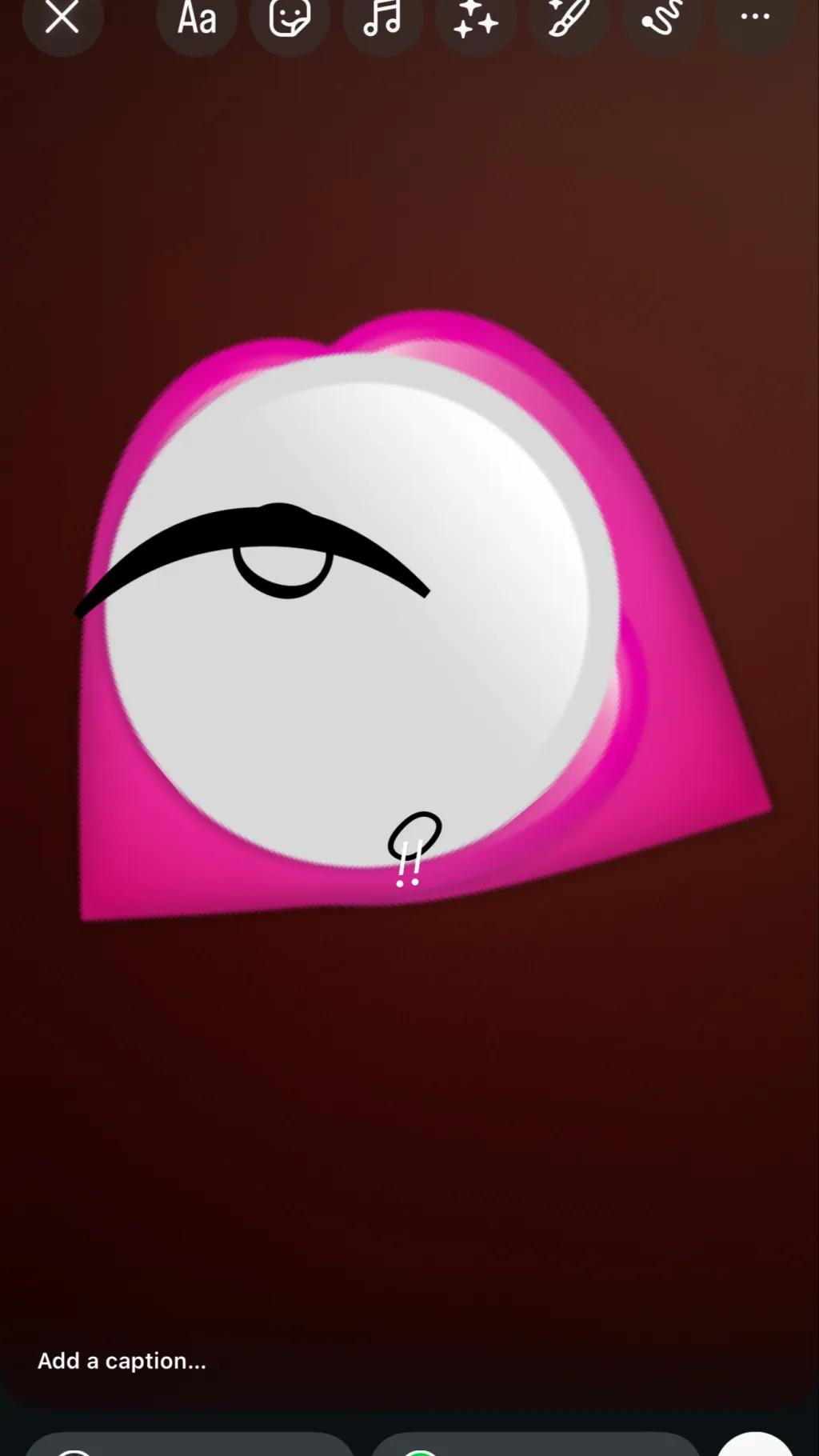 ai character: Emojis cat heart background