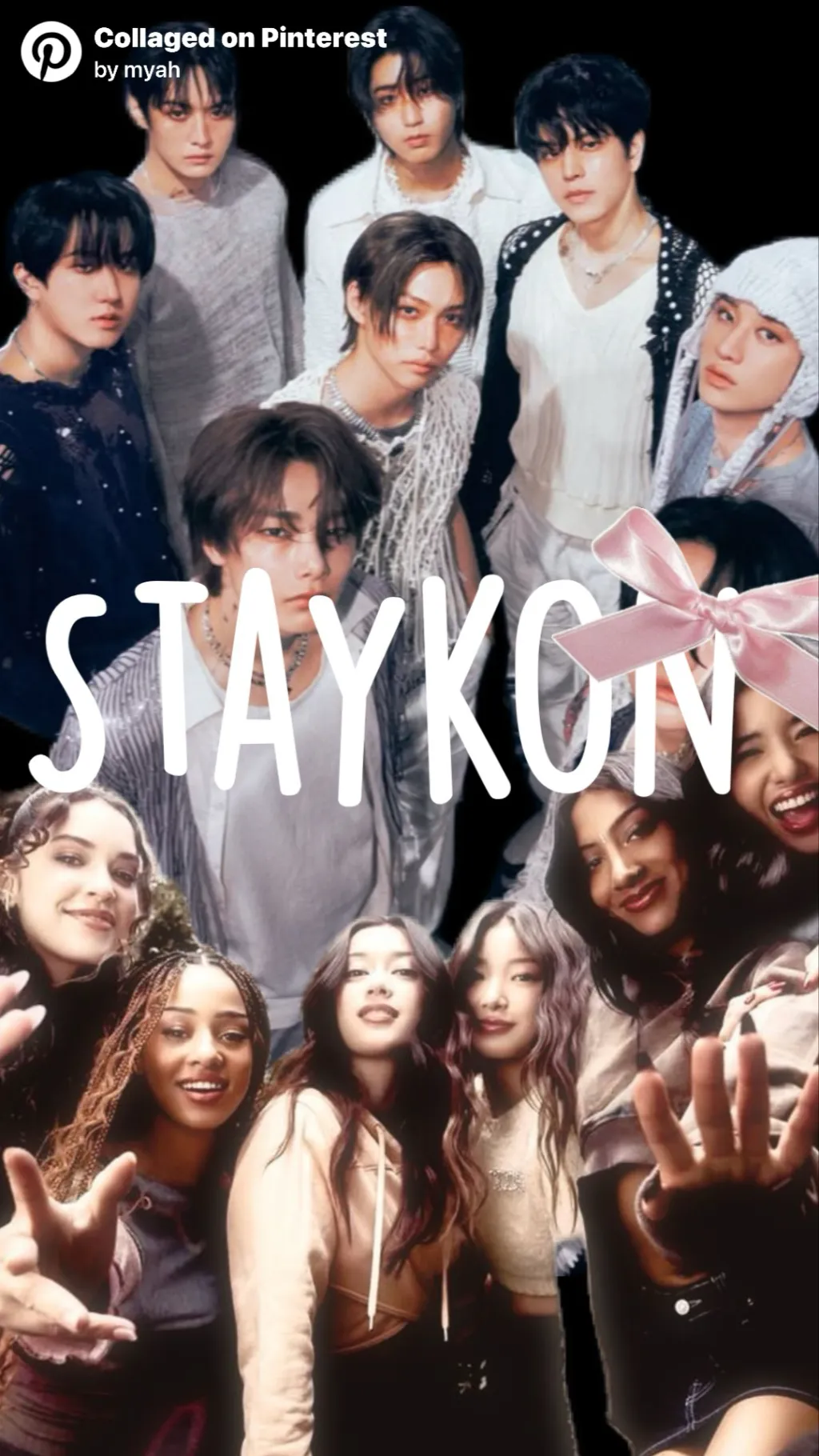 ai character: KATS X SKZ FAMILY  background
