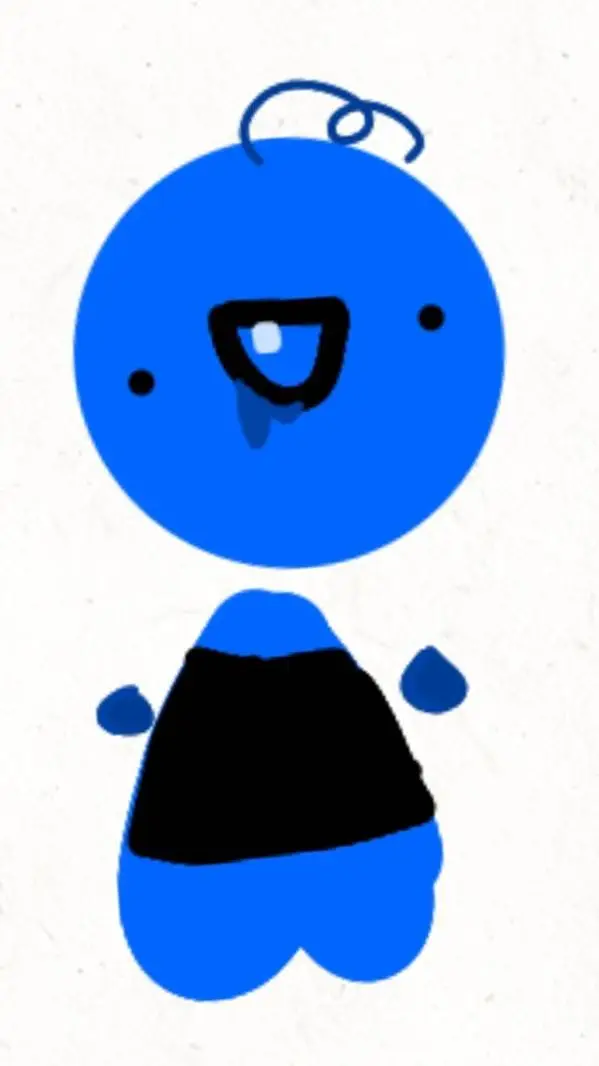 ai character: bluebell background