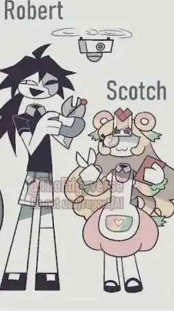 ai character: Robert x Scotch  background