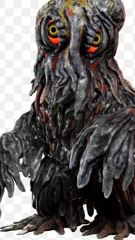 ai character: Hedorah final form background