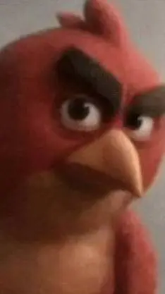 ai character: Red (Angry bird) background